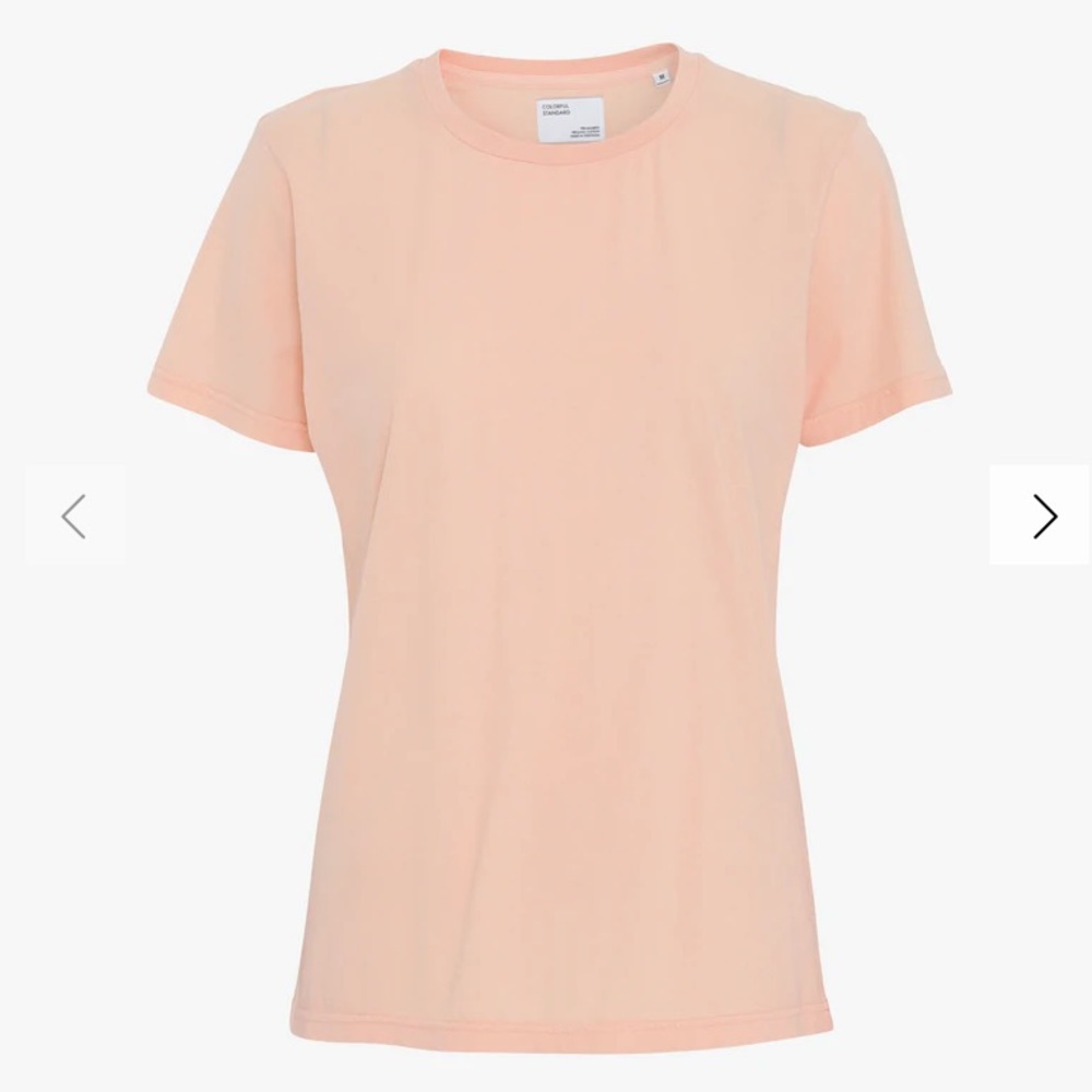 NWT Colorful Standard Women’s Light Organic Tee XS Paradise Peach
